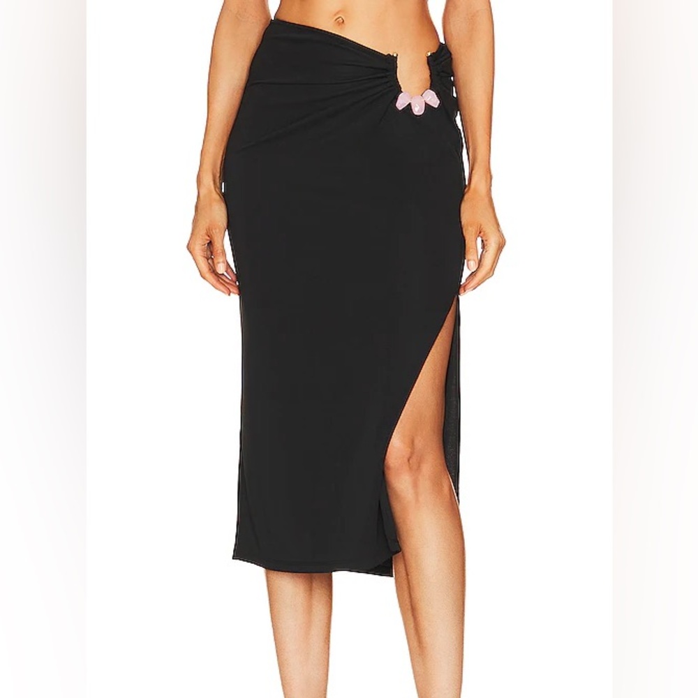 L'Academie 'Everly' Black Skirt Size S - NWT